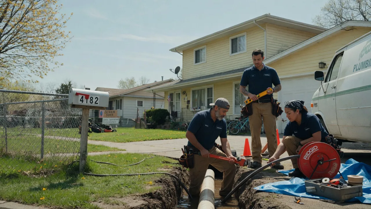 Gas Line Repair in Center Line, MI near me